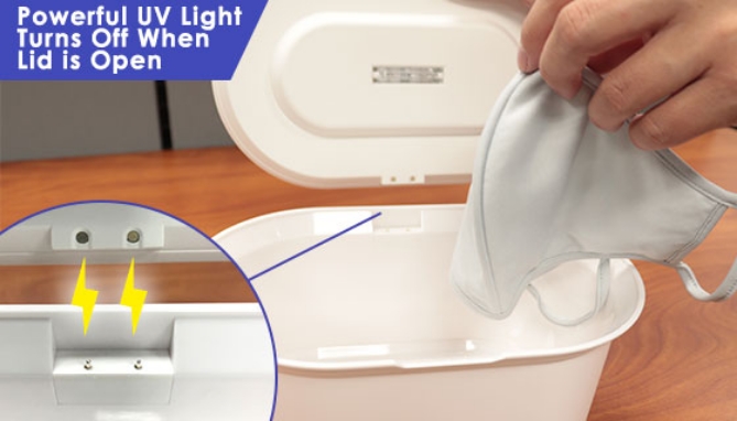 Picture 2 of Ultraviolet Light Sanitizer Box - Kills 99.9% of All Germs