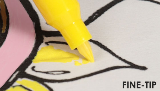 Picture 2 of Multi-Surface Acrylic Paint Markers - Set of 12
