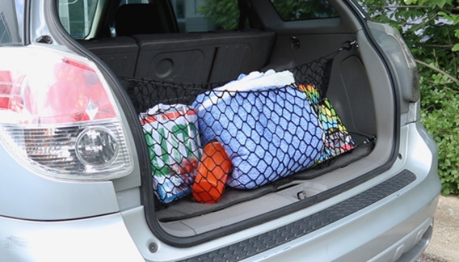 Picture 2 of Universal Trunk Cargo Net for Storage: Envelope Style