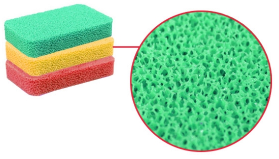 Buy One, Get One - FREE<br />Silicone Scrub Sponge (6-PK)