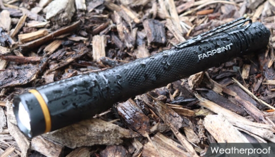 This compact pen light may be small, but it's slim profile hides an exceptionally bright flashlight! Small enough to slide into any pocket, it produces an impressive 200 lumens with just the push of the handy thumb switch.