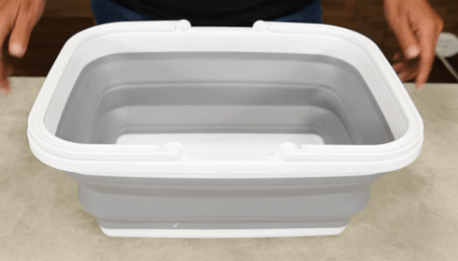 Picture 3 of Collapsible Carry All w/Handles - Versatile & Waterproof