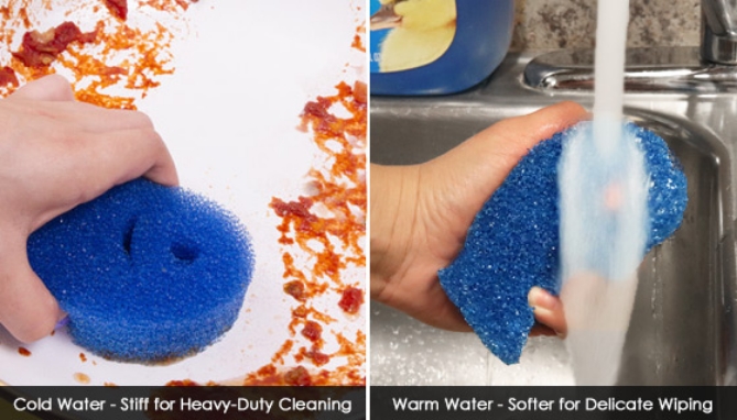 Clean everything from delicate dishes to the caked on grime of pans with one non-scratching scrubber: the DishFish.