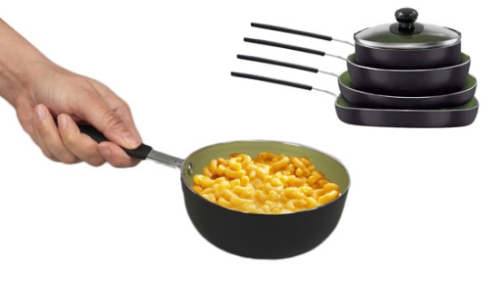 Perfect for single people, people with small kitchen space or anyone wanting to practice portion control this set has everything you need to cook food and more.