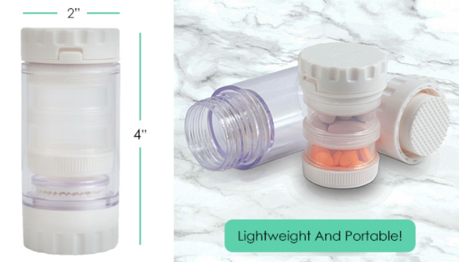 Picture 2 of 4 in 1 Med-Pod - Medication Organizer With Built-In Features