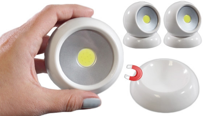 The Magnetic Rota-Ball Lights are some of the most useful lights around, and with this deal, you get a set of 2! You can mount these, then angle the light in any direction that you need it to go due to the powerful magnets in both the light and the base.