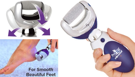 Easily remove callus and other abrasions with the PedEgg Powerball Callus Remover which is available today at a huge savings!