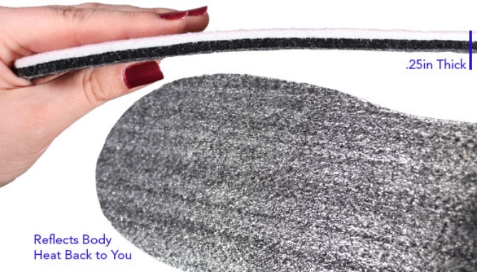 Picture 2 of Heat Trendz Insoles Trim To Fit Your Shoe!