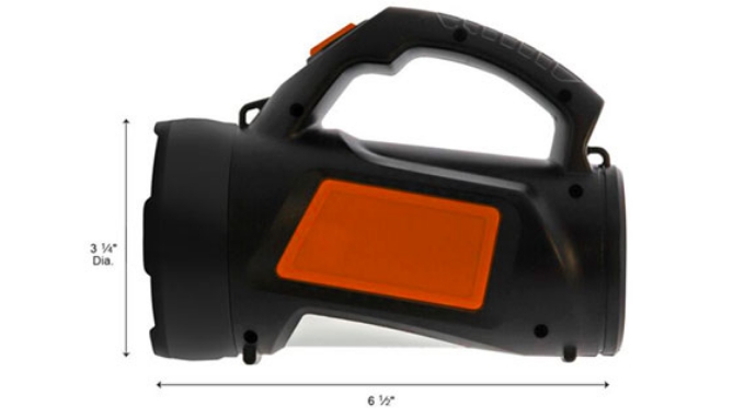 Picture 2 of 300 Lumen Spotlight With 50 Lumen Side Light