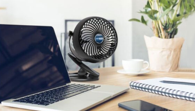 Picture 4 of Clip-N-Cool Rechargeable USB Fan