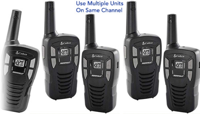 Unlike your phone, communication radios have no fees or subscription services. That also means there's no cell network to rely on and they'll work anywhere, even in the remote wilderness. As long as the radio has power and another radio is in rage,.you can talk as long as you like.