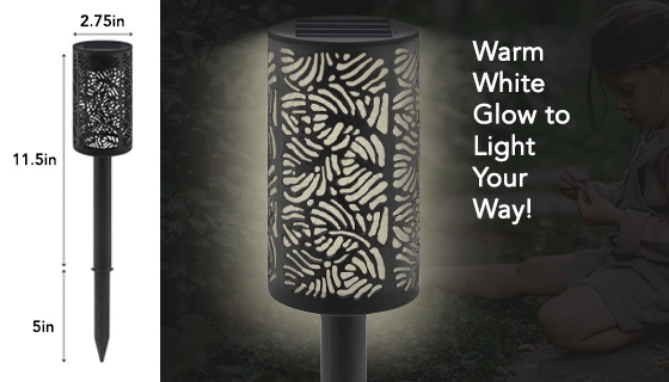Picture 4 of Lanai Solar Landscape Lights - 2pk