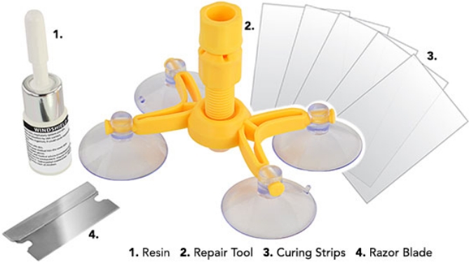 Picture 2 of RYDZ Windshield Repair Kit