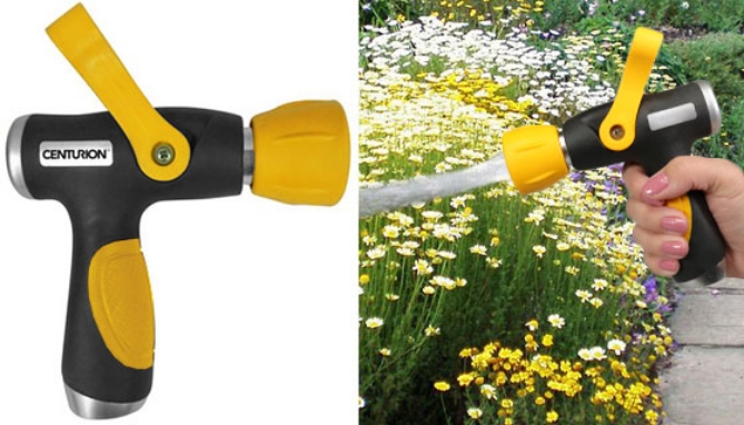 Picture 6 of Smooth Flow Control Fireman Hose Nozzle with Lever