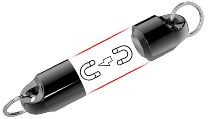 Picture 4 of MagConnect 2pk: Magnetic Detachable Keychains