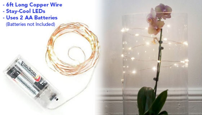 Picture 2 of Mini-LED Copper Fairy String Lights