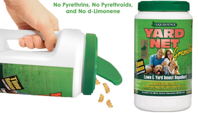 Picture 2 of Liquid Fence Yard Net 2lb Granular Insect Repellent