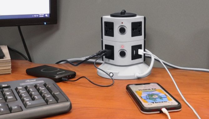Picture 3 of Socket Station - 12 Outlet Tower Charger