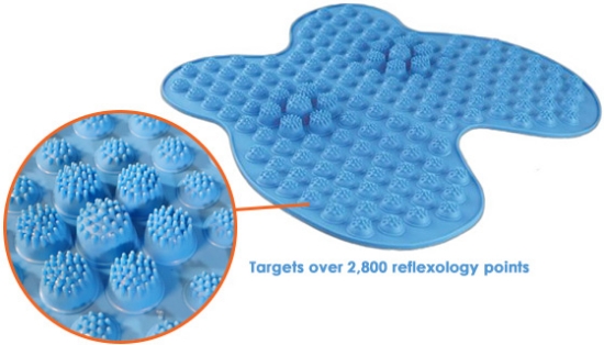 Stimulate and invigorate your tired, aching feet with the <strong>Futzuki - <em>The Pain Relieving Foot Massage Mat</em></strong>. Just a few minutes on the mat each day can relieve pain, help stimulate and improve blood circulation, reduce aches and pains, and help you relax.