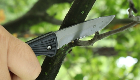 This compact folding knife was designed to provide a reliable, sharp knife that doesn't take up a lot of space for camping, survival, or using as a reliable everyday carry (EDC) pocket knife.