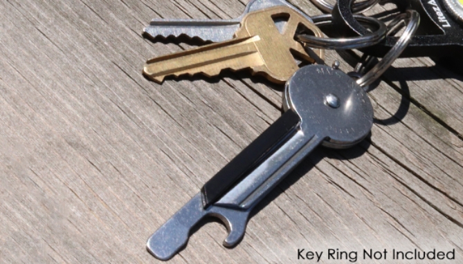 Picture 2 of 3-in-1 Key Knife Multitool