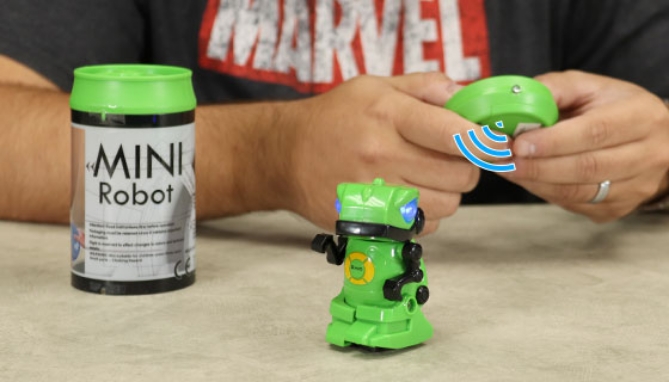 Picture 2 of RC Mini Robot Dinosaur in a Can