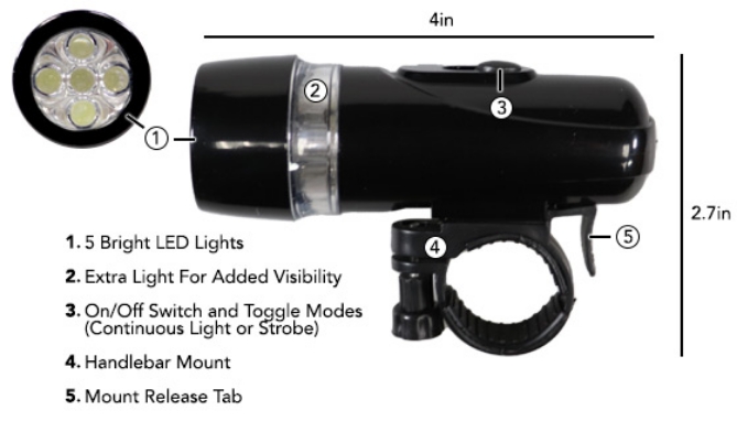 Flashlights with clips and magnets are useful tools, but what if you need to attach a light to something much more securely like - say - your bicycle's handlebars? Then you'd need a light with a good, strong clamp like this <strong>Attachable 2 Function Flashlight</strong>.