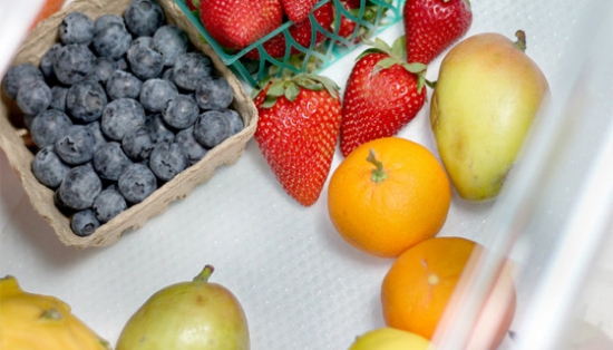 Fruit Fresh Crisper Drawer Liner 2pk: Keeps Produce Fresher, Longer