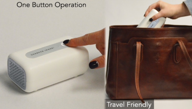 Picture 2 of Sharper Image Ultra Quiet CPAP Cleaner With Travel Case
