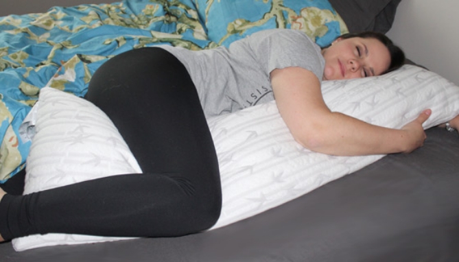 Picture 3 of Bamboo Luxury Memory Foam Body Pillow