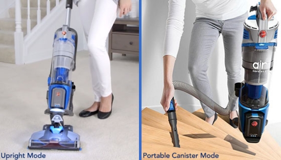 The Hoover Air Cordless Lift Deluxe 2-in-1 is a powerful, versatile vacuum that can handle it all without the hassle of messy cords! The vacuum is powered by a deluxe rechargeable 20 Volt LithiumLife Battery Technology, with a built-in power indicator.