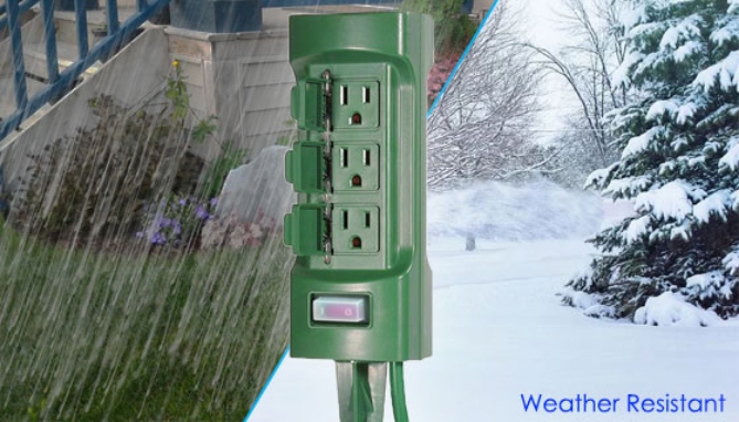 Picture 2 of 6 Outlet Outdoor Ground Socket