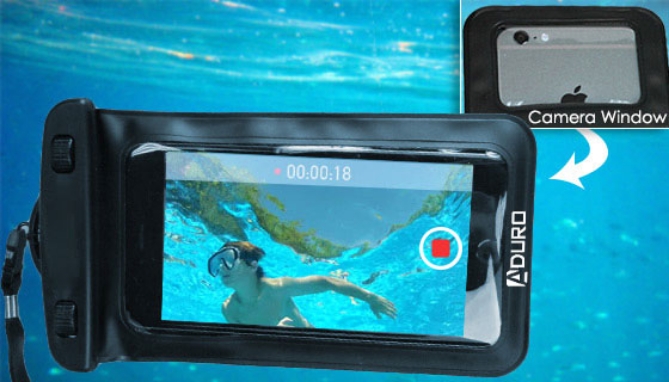 Picture 2 of Universal Smartphone Waterproof Bag with Lanyard