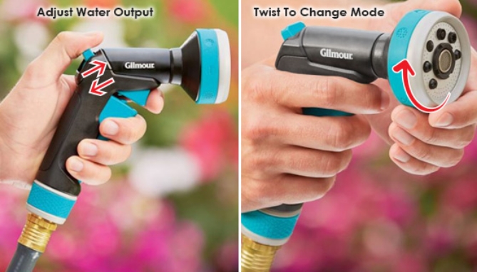 Picture 3 of The Gilmour Swivel-Connect Front Trigger Nozzle