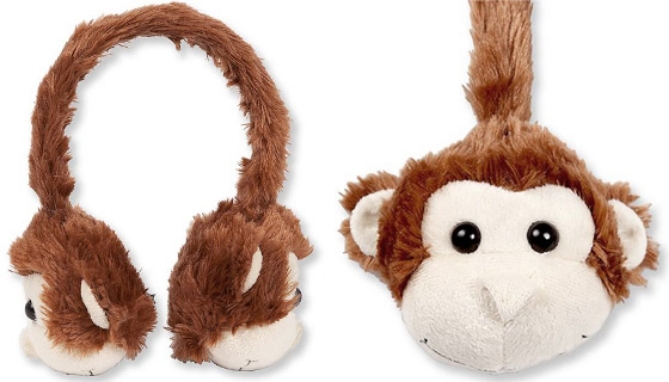 Picture 3 of Fuzzy Animal Headphones by Gentek