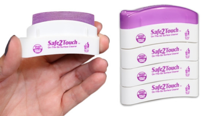 Picture 2 of Safe2Touch - On-the-Go Surface Cleaner