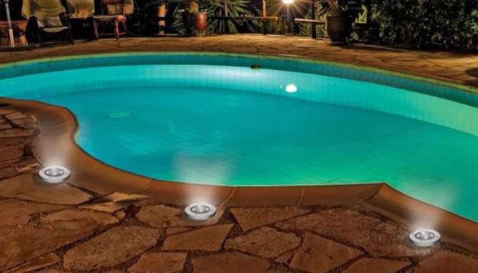 LED Solar Pathway Lights - Set of 4