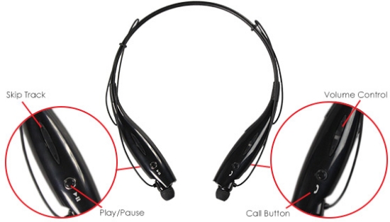 This behind the neck wireless headset by Hype offers maximum comfort and range of motion while listening to your music. Connect via BLUETOOTH<sup>&reg;</sup> wireless technology up to 33 feet away from your smartphone, tablet, computer, or other compatible devices.