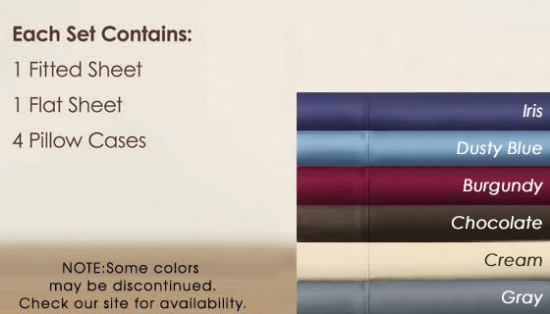 Regal Comfort Luxury Bedding 1600 Series Sheets