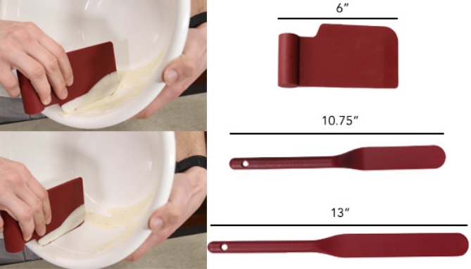 Curtis Stone 3-Piece Spatula and Scraper Set