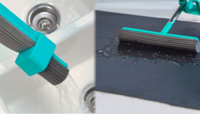 Picture 2 of Mighty Thirsty Mop - Absorb, Lift, and Clean Any Mess!
