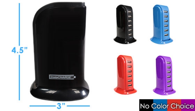 Picture 2 of 6 Port InstaCharge USB Tower
