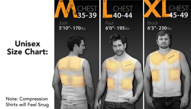 Picture 4 of The UnderWarmer Single-Use Heated Shirt