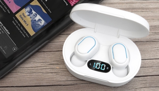 If you're in need of a brand new pair of sweat resistant workout buds than you're in luck! The Aquas Waterproof True Wireless Earbuds deliver crystal clear audio, noise isolation capability, and an ultra-lightweight design packed into a super compact Smart Display Charging Case.