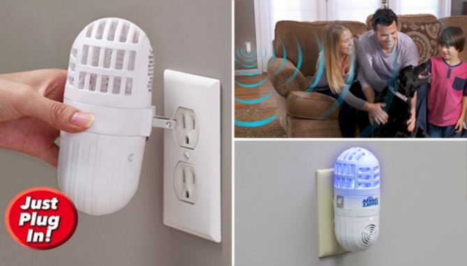 Picture 2 of The 2-in-1 Atomic Bug Zapper and Ultrasonic Rodent Repeller