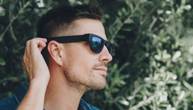 Picture 3 of SlapSee Foldable Sunglasses W/ 100% UV Protection