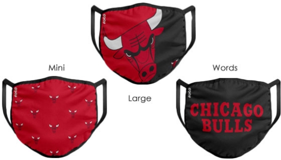 Chicago Bulls Face Mask
