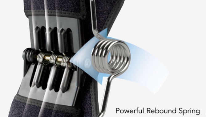 Picture 2 of Spring Powered Knee Support w/ Powerful Rebound Spring Force