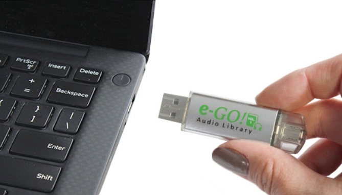 Picture 2 of Giant Classic Audiobook Flash Drive