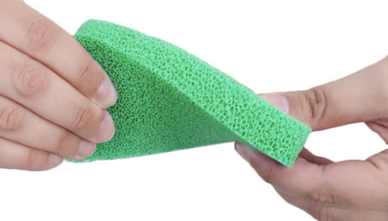3-Pack of Odor Resistant Silicone Scrubbing Sponges